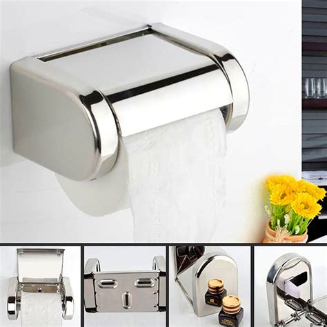 stainless steel tissue box holder|toilet tissue paper roll holder.